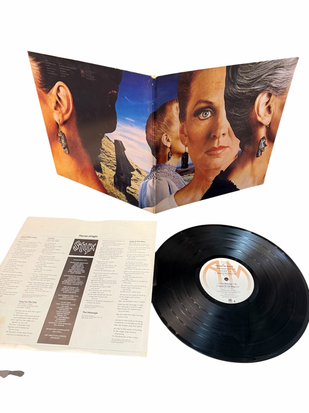 Styx Pieces of Eight 1978 vinyl LP